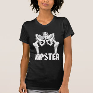 Camiseta Hipster anca do presente da cirurgia da