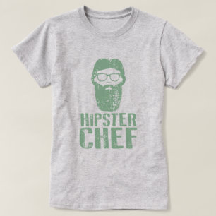 Camiseta Hipster Chef de cozinha