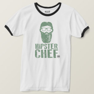 Camiseta Hipster Chef Ringer