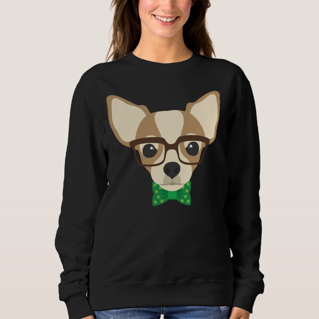 Camiseta Hipster Chihuahua (Frente)