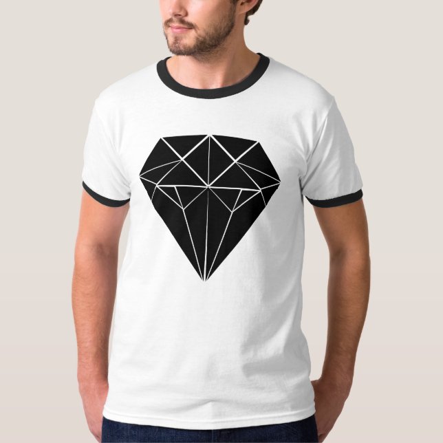 Camiseta Hipster do triângulo (Frente)