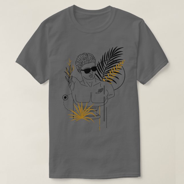 Camiseta Hipster Engraçado Hermes Grego Deus Engraçado Greg (Frente do Design)