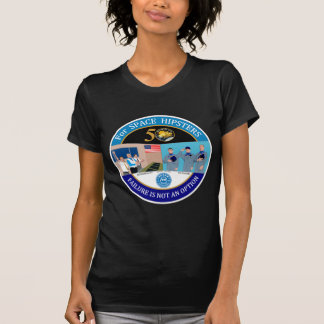 Camiseta Hipster espacial Apollo 13 50th damas