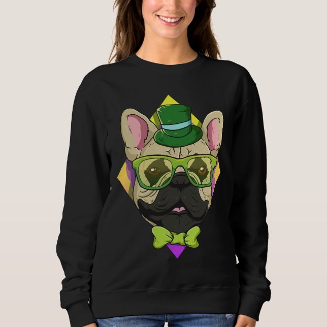 Camiseta Hipster Francês Bulldog Francês (Frente)