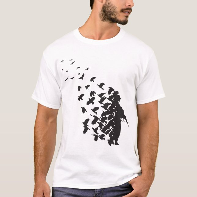 Camiseta Hipster Homens Mulheres Uni (Frente)