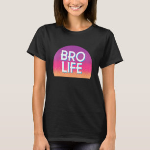 Camiseta Hipster Retro Sunset Siblings Baby Big Brother
