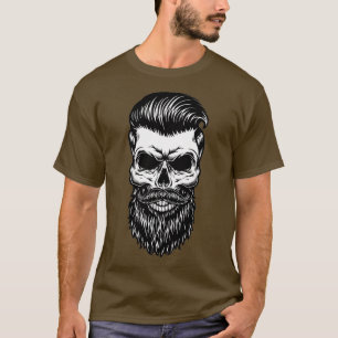 Camiseta Hipster Skull 3