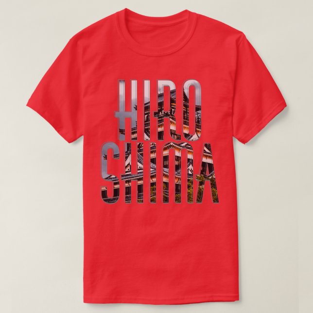 Camiseta Hiro shima (Frente do Design)