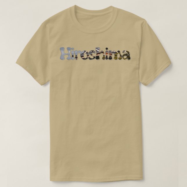 Camiseta Hiroshima (Frente do Design)
