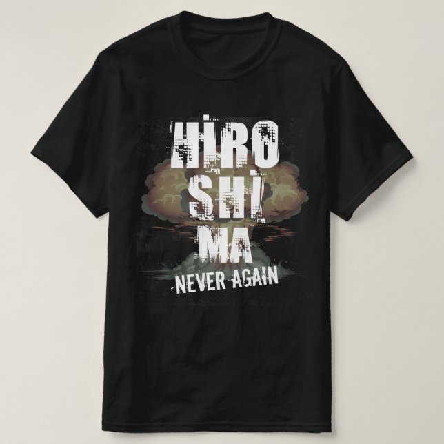 Camiseta Hiroshima (Frente do Design)