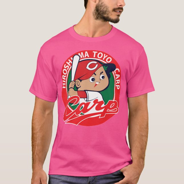 Camiseta Hiroshima T0Yo Beisebol Da Carpa - (Frente)