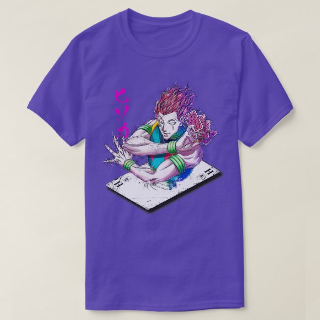 Camiseta Hisoka (Frente do Design)