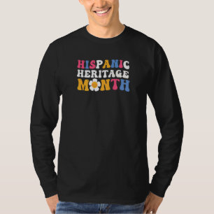 Camiseta Hispânico Heritage Mês Mulher Latim