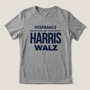 Camiseta Hispânicos para Harris Walz
