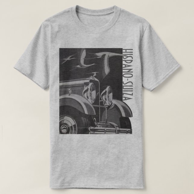 CAMISETA HISPANO-SUIZA (Frente do Design)