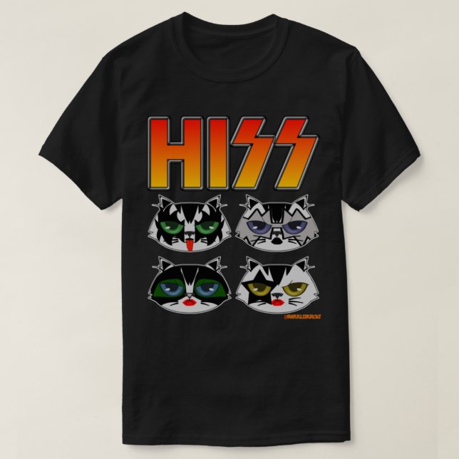 CAMISETA HISS (Frente do Design)