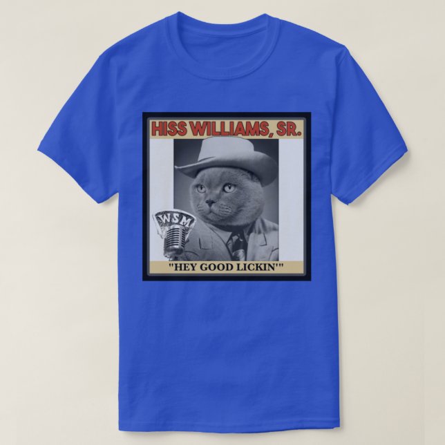 Camiseta Hiss williams (Frente do Design)