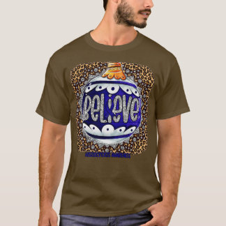Camiseta Histiocitose Sensibilização Crença Ornament Leopar