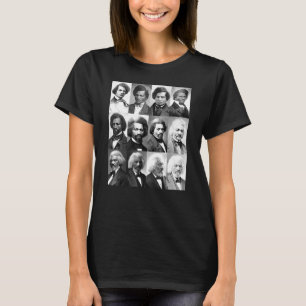 Camiseta História Africana Americana Frederick Douglass Bla