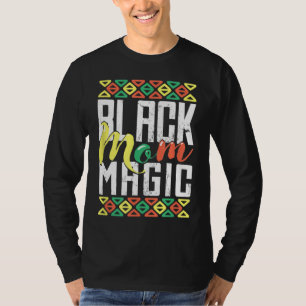 Camiseta História Afro-Americana Mês Negro Mãe Magi