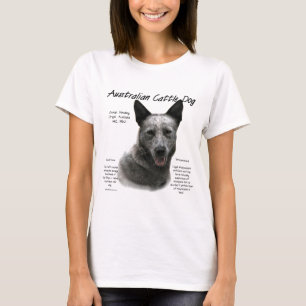 Camiseta História Azul Australiana do Cão; ACD Azul