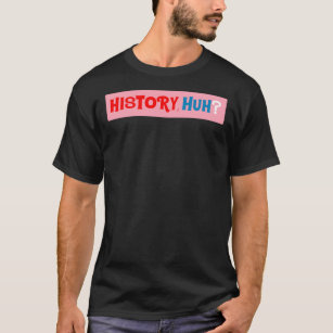 Camiseta História, Branco Vermelho E Azul Real 