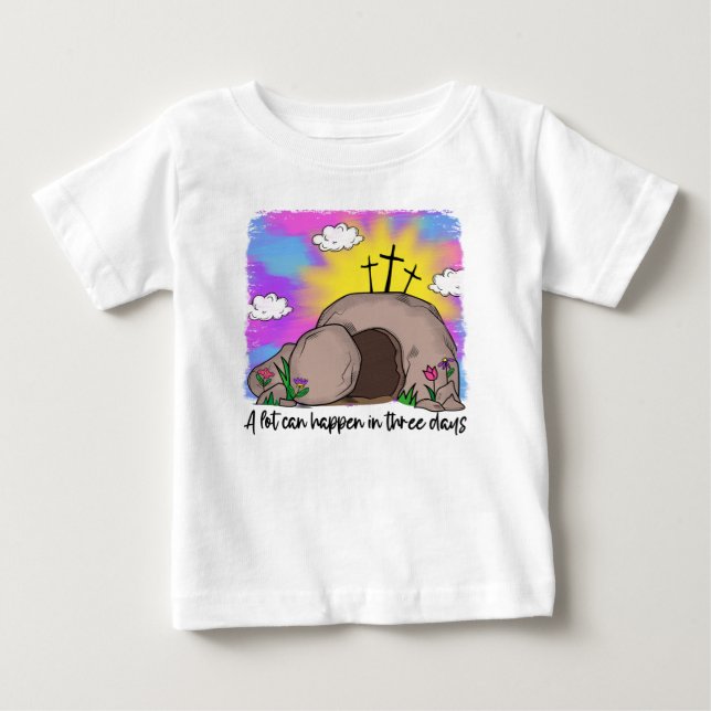 Camiseta História Cristã da Páscoa (Frente)