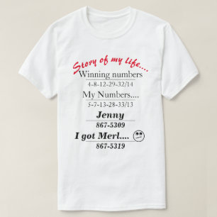 Camiseta História da minha vida cor-de-luz Novidade