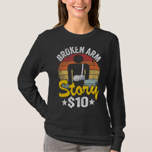 Camiseta História De Braço Quebrado 10 Crianças De Mão Queb
