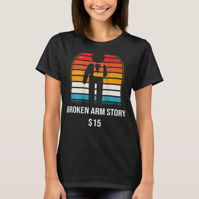 Camiseta História de Braço Quebrado 15 BACKPRINT Broken Bon (Frente)