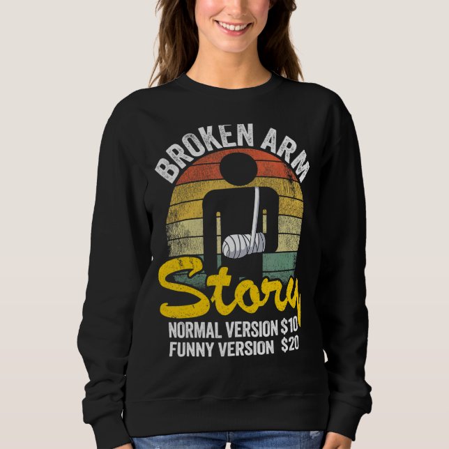 Camiseta História de Braço Quebrado Versão Normal 10 Versão (Frente)