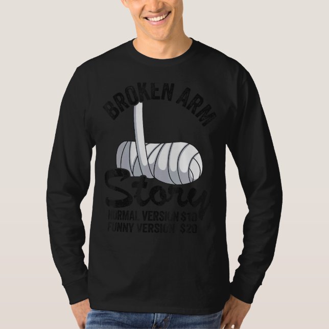 Camiseta História de Braço Quebrado Versão Normal 10 Versão (Frente)
