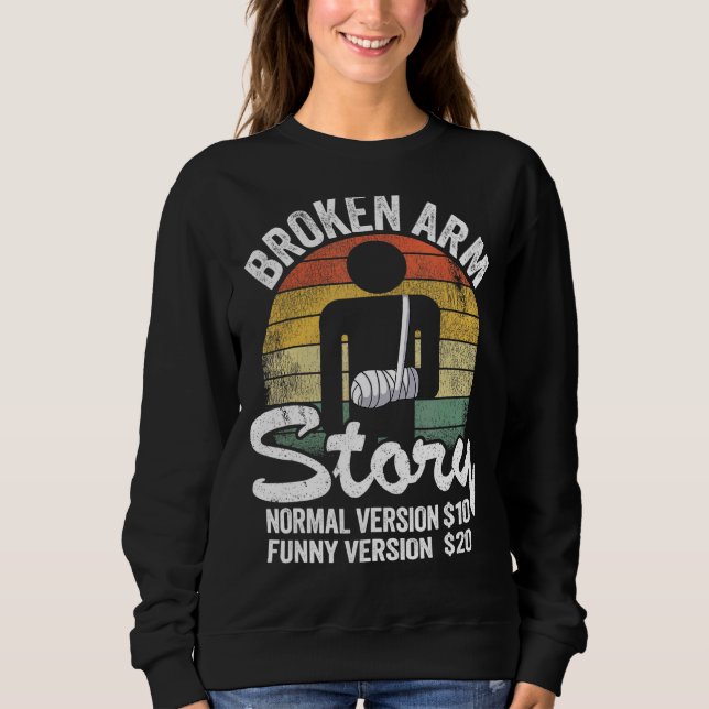Camiseta História de Braço Quebrado Versão Normal 10 Versão (Frente)