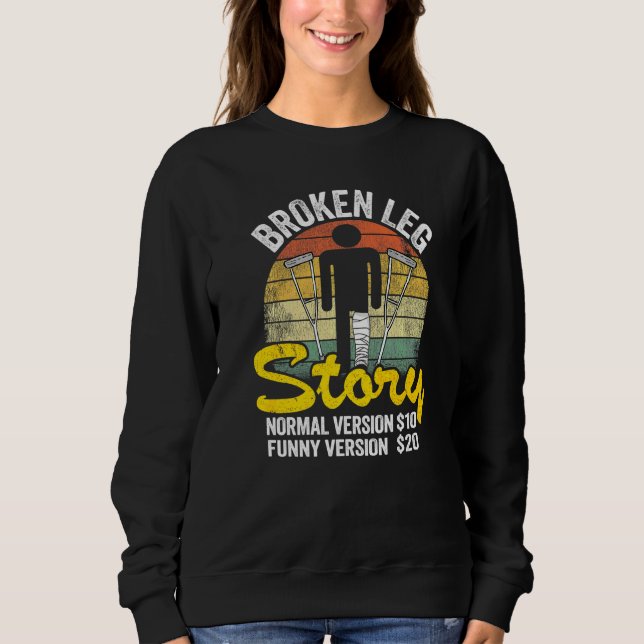 Camiseta História de Perna Quebrada Lesão Versão Normal 10  (Frente)