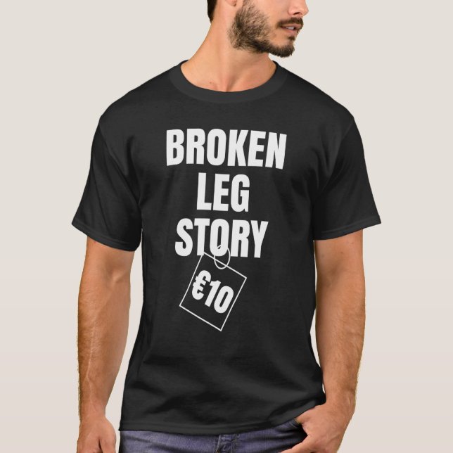 Camiseta História de Pernas Quebradas 10€ (Frente)