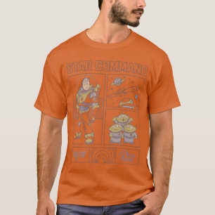 Camiseta História Disney Piaroy Buzz Lightyear Star Command