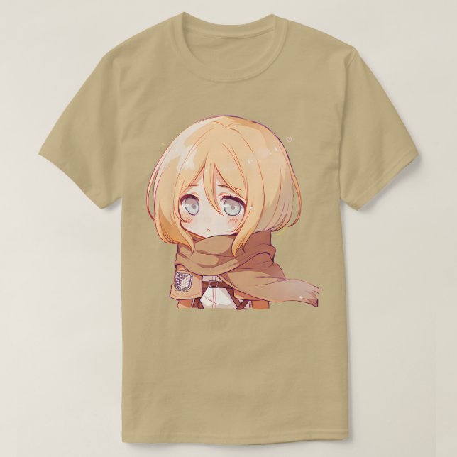 Camiseta historia do chibi (Frente do Design)