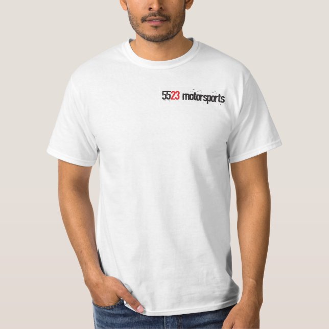 Camiseta "História do GTR" pelo Motorsports 5523 (Frente)