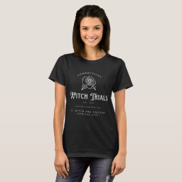 Camiseta História do Julgamento das Bruxas de Connecticut 2