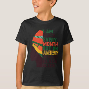 Camiseta História do Mês Negro da Rainha do Orgulho African