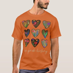 Camiseta História do Orgulho do Amor Melanin Skin T