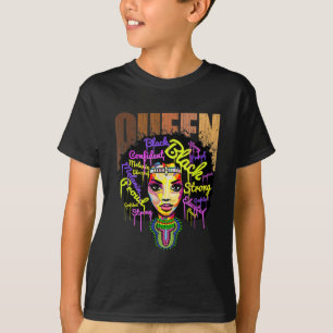 Camiseta História do Orgulho Negro Mês Afro-Americano