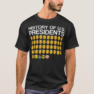 Camiseta História Dos Presidentes Dos Eua Bi Den