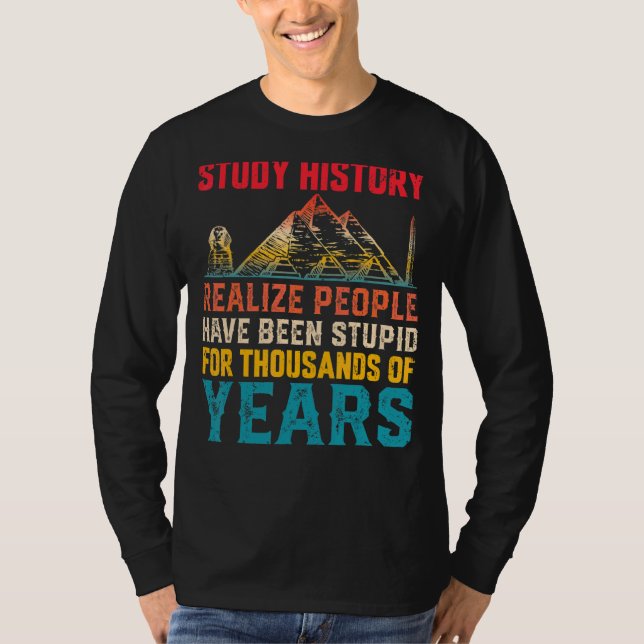 Camiseta História dos Professores História História Históri (Frente)