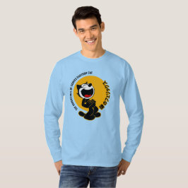 Camiseta História em quadrinhos Cartoon Cat | Capa longa ma