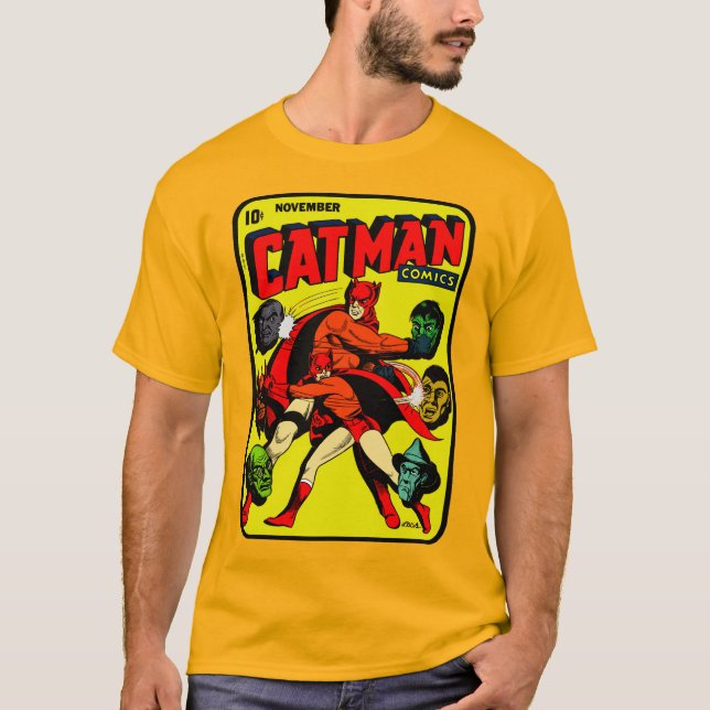 Camiseta História em quadrinhos Clássica de 1940 (Frente)
