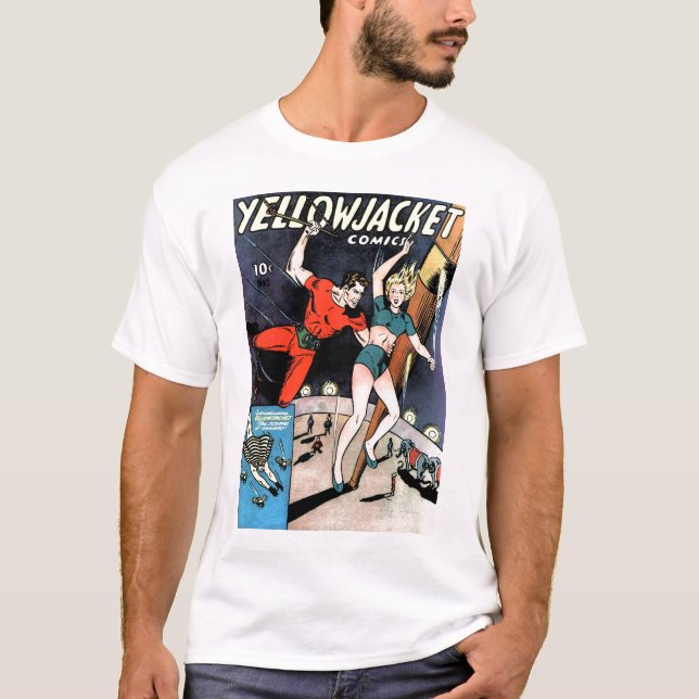 Camiseta História em quadrinhos de Yellowjacket (Frente)
