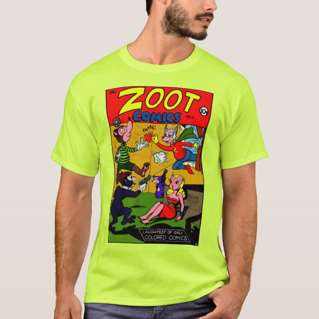Camiseta História em quadrinhos ZOOT Clássica de 1 (Frente)
