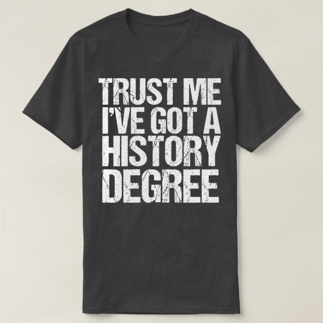 Camiseta História Engraçada Graduação Principal (Frente do Design)