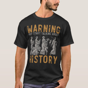 Camiseta História Engraçada Pesquisador Historiador da Ocup